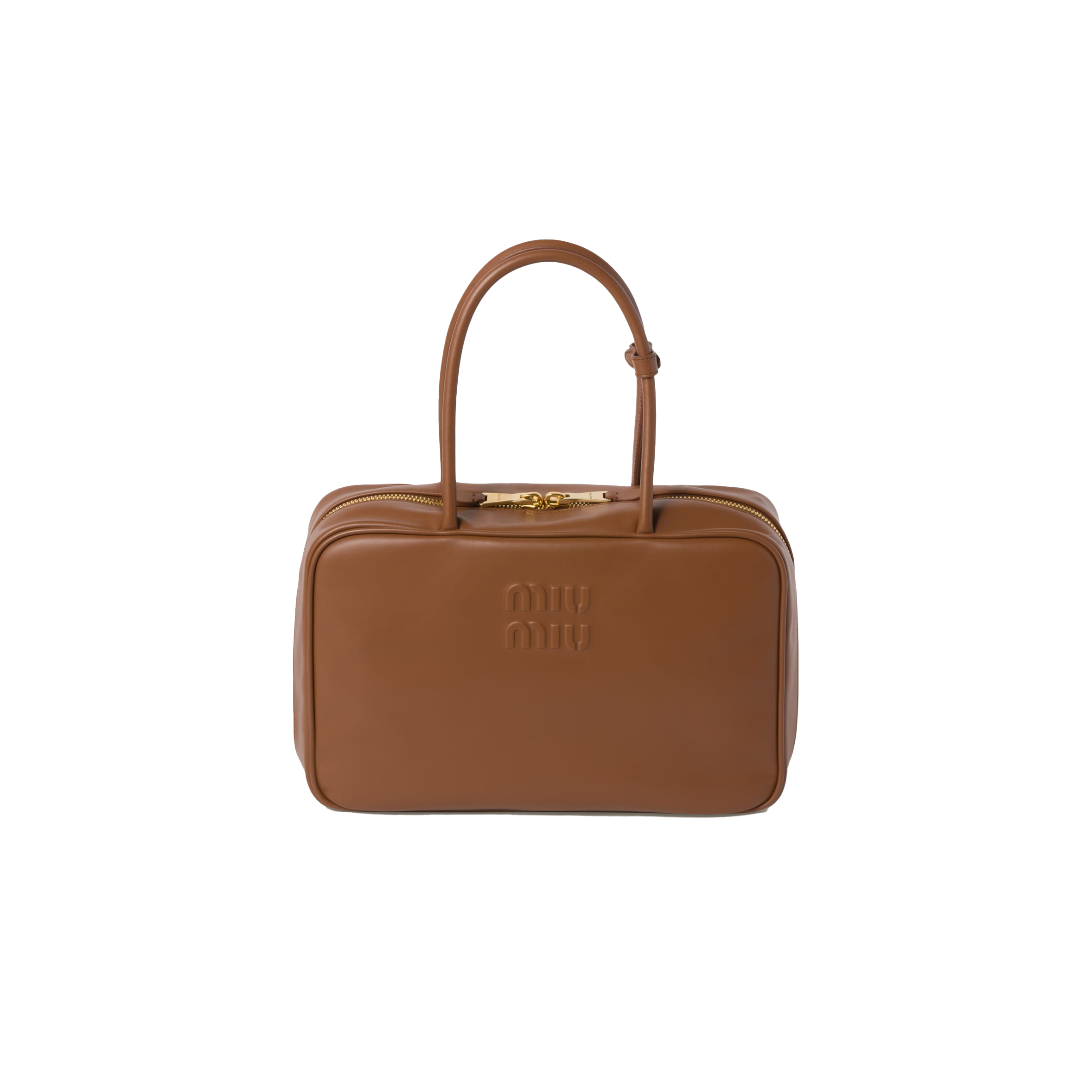 MIU MIU LEATHER BEAU BAG 5BB117 (34*23*10cm)